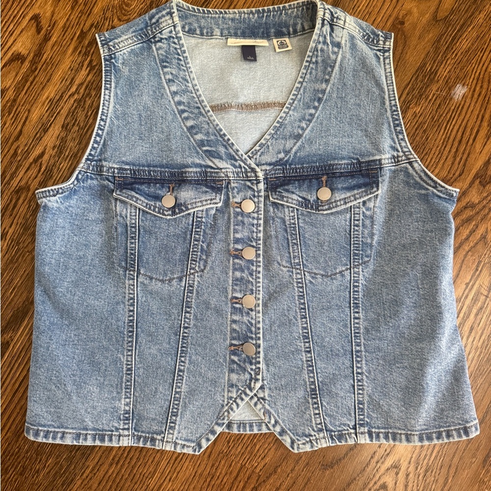 Universal Thread Blue Denim Vest
